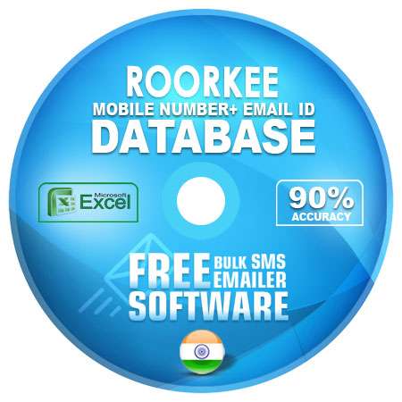 Roorkee email and mobile number database free download