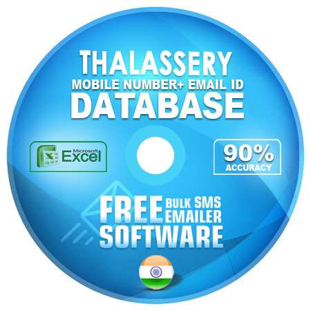 Thalassery email and mobile number database free download