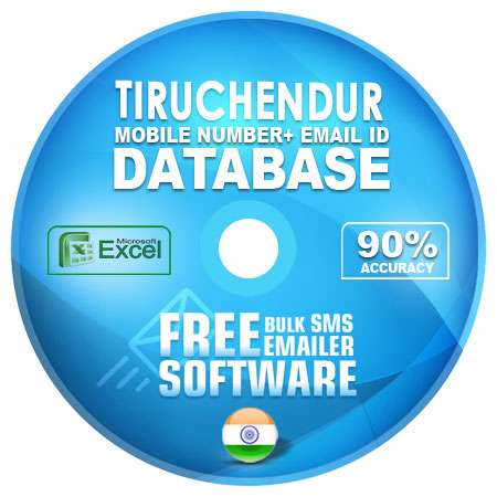 Tiruchendur email and mobile number database free download
