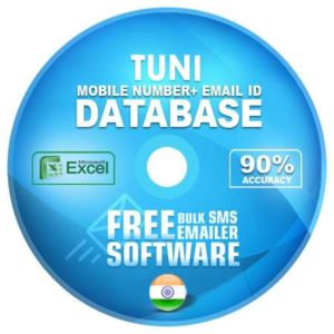 Tuni City email and mobile number database free download