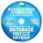 roadcasting-Journalism-College-Students-india-database