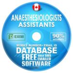 Anaesthesiologists-Assistants-canada-database