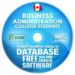 Business-Administration-College-Students-canada-database