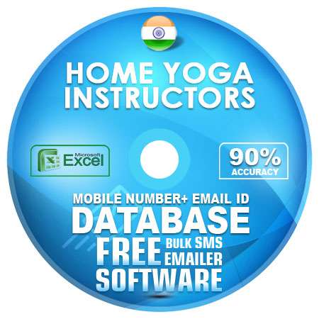 Indian Home Yoga Instructors email and mobile number database free download