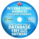 International-Business-College-Students-uk-database
