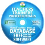 Indian Teachers or Trainers Professionals  email and mobile number database free download