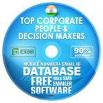 Indian Top Corporate People & Decision Makers email and mobile number database free download