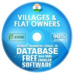 Indian Villages & Flat Owners email and mobile number database free download