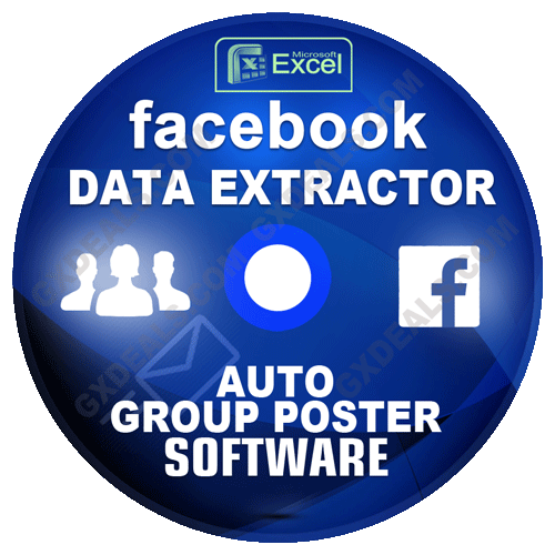 Facebook Data Extractor + Automatic Facebook Group Posting Software